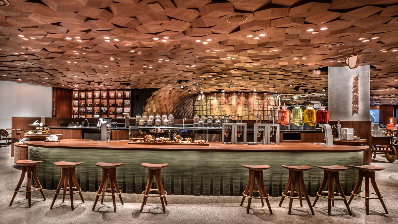 World's Largest Starbucks - Starbucks Reserve Roastery Shanghai Photos