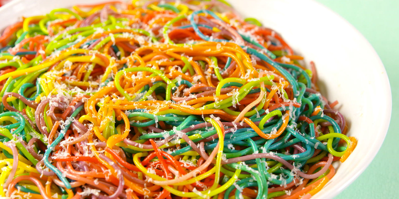 Best Rainbow Spaghetti Recipe How to Make Rainbow Spaghetti