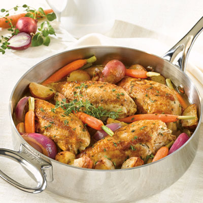 pan sauteed chicken with vegetables and herbs recipe pan sauteed chicken with vegetables and herbs recipe