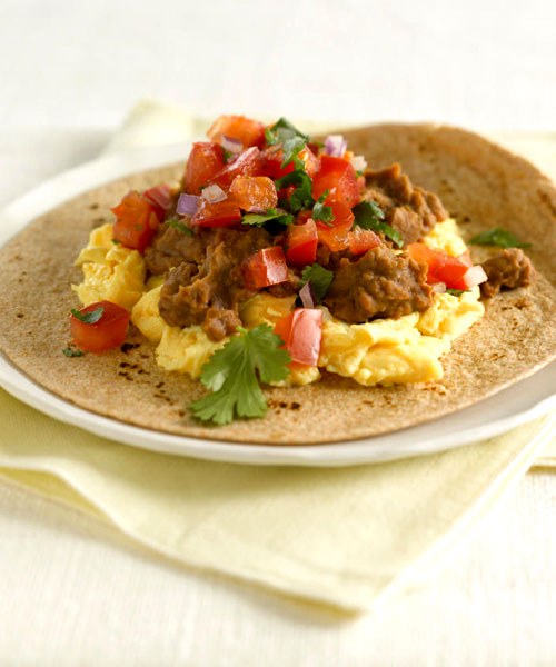 Breakfast Tortilla Stack Recipe