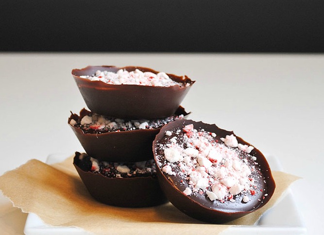 Mini Christmas Desserts Holiday Dessert Recipes Chocolate Truffle Cups