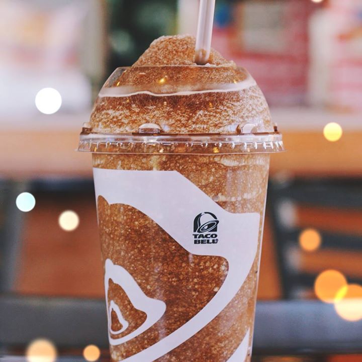 Dr Pepper Vanilla Float Freeze Taco Bell