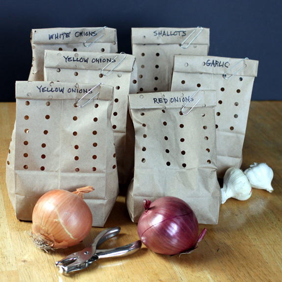 Storing Garlic and Onions Cool Kitchen Hacks