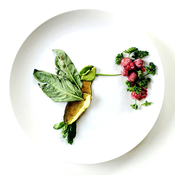Food Art Plate Canvases