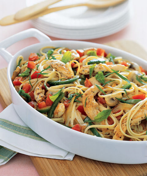 2019 year - Linguine With Escarole and Shrimp 2019 year