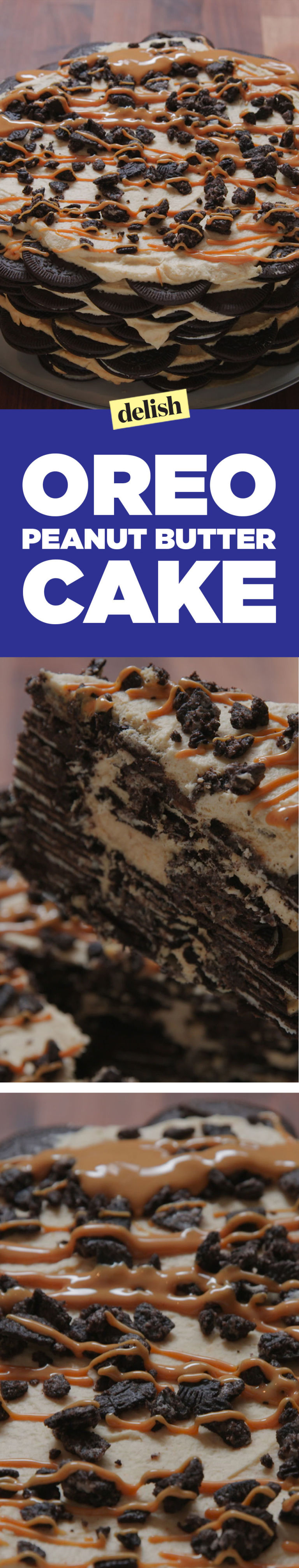 Best Peanut Butter Oreo Icebox Cake Best Peanut Butter Oreo Icebox Cake