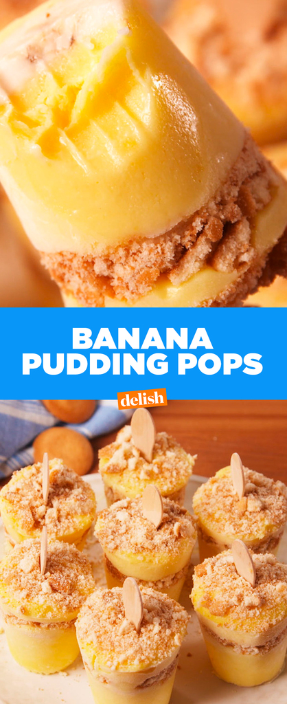 Best Banana Pudding Pops Recipe - How to Make Banana Pudding Pops